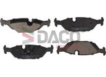 Daco Germany 321509 Set Di Pastiglie Freno, Freno A Disco Oe 34211158912 Compatibile Con Serie 3 E30