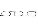 Corteco 450569H Guarnizione, Collettore Di Aspirazione Oe 11611740069 Compatibile Con Serie 3 E36, Serie 5 E39, Serie 7 E38, Serie Z3 E36
