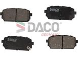 Daco Germany 321723 Set Pastiglie Freno, Freno A Disco Oe 583021DA00 Compatibile Con Carens