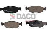Daco Germany 320904 Set Pastiglie Freno, Freno A Disco Oe 71770964 Compatibile Con Doblo
