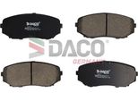 Daco Germany 322212 Set Di Pastiglie Freno, Freno A Disco Oe EHY23328Z Compatibile Con CX-7, CX-9, Pajero