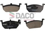 Daco Germany 324203 Set Di Pastiglie Freno, Freno A Disco Oe 5Q0698151C Compatibile Con A3 8V, Leon, Octavia, Golf Alltrack, Golf Sportsvan, Golf Vii