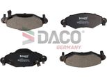 Daco Germany 324570 Set Di Pastiglie Freno, Freno A Disco Oe 044650D040 Compatibile Con Yaris