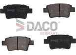 Daco Germany 320910 Set Pastiglie Freno, Freno A Disco Oe 50902169 Compatibile Con Grande Punto