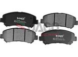 Daco Germany 322606 Set Di Pastiglie Freno, Freno A Disco Oe D10609N00A Compatibile Con Qashqai, X-Trail