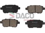 Daco Germany 323953 Set Di Pastiglie Freno, Freno A Disco Oe 440601416R Compatibile Con Captur, Clio, Fluence, Scenic, Megane