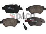 Daco Germany 322365 Set Pastiglie Freno, Freno A Disco Oe 71770062 Compatibile Con Mito, Nemo, 500, 500C, Bravo, Fiorino, Grande Punto, Linea, Panda, Qubo, Stilo, Bipper