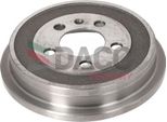 Daco Germany 304780 Tamburo Freno Oe 6Q0609617 Compatibile Con A2, Cordoba, Ibiza, Fabia, Roomster, Fox, Polo 9N, Polo 6R