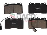 Daco Germany 320110 Set Pastiglie Freno, Freno A Disco Oe 9946030 Compatibile Con Alf. 159, Brera, Giulietta, Spider, Kappa