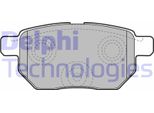 Delphi LP2105 Set Pastiglie Freno, Freno A Disco Oe 0446647020 Compatibile Con Yaris, Verso, Urban Cruiser, Prius, Iq, Corolla, Auris, Ct