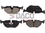 Daco Germany 321507 Set Di Pastiglie Freno, Freno A Disco Oe 1154221 Compatibile Con Serie 3 E30, Serie 3 E36, Serie 5 E34, Serie 7 E32, Serie Z3 E36