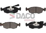 Daco Germany 320912 Set Pastiglie Freno, Freno A Disco Oe 77365729 Compatibile Con 500, 500C, Grande Punto, Punto