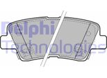 Delphi LP2195 Set Pastiglie Freno, Freno A Disco Oe 3502130140W01 Compatibile Con Soul, Optima, Opirus, Tucson, Sonata, I10, Grandeur, Elantra
