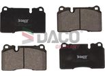 Daco Germany 320205 Set Di Pastiglie Freno, Freno A Disco Oe 7L6698151E Compatibile Con Touareg