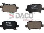 Daco Germany 322641 Set Pastiglie Freno, Freno A Disco Oe 43022SMGE00 Compatibile Con Civic