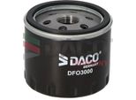 Filtro Olio Daco Germany DFO3000 Oe 46337528 Compatibile Con Duster, Lodgy, Logan, Sandero, 500X, Tipo, Compass, Renegade, Cube, Interstar, Juke, Micra, Note, NV200, Primastar, Primera, Qashqai, Movano, Vivaro, Clio, Espace, Fluence, Scenic, Kangoo, Laguna, Latitude, Master, Megane, Modus, Trafic, Twingo, Forfour, Fortwo