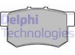 Delphi LP948 Set Di Pastiglie Freno, Freno A Disco Oe 43022SG0020 Compatibile Con Stream, Shuttle, S2000, Prelude, Legend, Integra, Insight, Civic, Accord