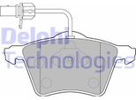 Delphi LP1529 Set Pastiglie Freno, Freno A Disco Oe 7D0698151A Compatibile Con California T4, Transporter Iv