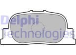 Delphi LP1740 Set Pastiglie Freno, Freno A Disco Oe 1037509400 Compatibile Con Camry