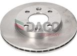Daco Germany 603930 Disco Freno Oe 4020600Q0D Compatibile Con Kubistar, Clio, Kangoo, Megane, Thalia