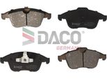 Daco Germany 323033 Set Di Pastiglie Freno, Freno A Disco Oe 410600629R Compatibile Con Clio, Fluence, Scenic, Laguna, Megane
