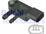 Delphi DPS00001 Sensore Di Pressione Dei Gas Di Scarico Oe 076906051B Compatibile Con Transporter V, Caravelle Vi, Transporter Vi, Touran, Tiguan, Sharan, Scirocco, Polo 6R, Passat Cc, Passat 3B, Passat 3C, Multivan Vi, Multivan V, Jetta, Golf Vi, Golf Plus, Eos, Crafter, Cc, Caddy, Beetle, Amarok, Yeti, Superb, Roomster, Rapid, Octavia, Fabia, Toledo, Leon, Ibiza, Exeo, Altea Xl, Altea, Alhambra,