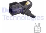 Delphi SS20743 Sensore Velocità Ruota Oe 1690865 Compatibile Con Focus, C-Max, Transit, Tourneo, Kuga