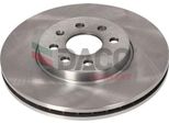 Daco Germany 603652 Disco Freno Oe 93175376 Compatibile Con Astra H, Astra (A04), Combo, Meriva