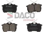 Daco Germany 321203 Set Di Pastiglie Freno, Freno A Disco Oe 43022S1AE01 Compatibile Con Accord