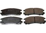 Denckermann B111085 Set Di Pastiglie Freno, Freno A Disco Oe 0000KMR129579 Compatibile Con Sebring, Eclipse, Galant, L400, Pajero, Santamo, Sigma, Space Runner, Space Wagon