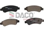 Daco Germany 323741 Set Di Pastiglie Freno, Freno A Disco Oe 1611293980 Compatibile Con Berlingo, C-Elysee, C2, C3, C4, C4Er, DS3, Xsara, 1007, 2008, 206, 207, 208, 301, 307, Partner