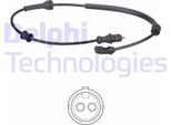 Delphi SS20588 Sensore Velocità Ruota Oe 8200001587 Compatibile Con Laguna