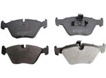 Denckermann B110072 Set Pastiglie Freno, Freno A Disco Oe 34111163387 Compatibile Con Serie 5 E39