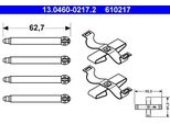 Ate 13.0460-0217.2 Set Di Accessori, Pastiglie Freno A Disco Oe 4467098 Compatibili Con Astra F, Calibra A, Vectra