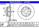 Ate 24.0113-0161.1 Disco Freno Oe 569020 Compatibile Con Astra F, Corsa A, Corsa B, Vectra