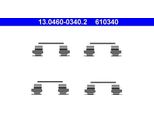 Ate 13.0460-0340.2 Set Di Accessori, Pastiglie Freno A Disco Oe 410808H385 Compatibili Con X-Trail