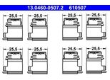 Ate 13.0460-0507.2 Set Di Accessori, Pastiglie Freno A Disco Oe A4474230091 Compatibile Con Classe V, Esprinter, Vito, Sprinter, NV400, Movano, Master