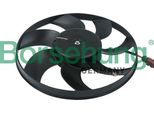 Borsehung B11497 Ventola Radiatore Oe 1K0959455ES Compatibile Con A1 8X, A3 8P, Altea, Altea Xl, Ibiza, Leon, Toledo, Octavia, Superb, Yeti, Beetle, Caddy, Eos, Golf Plus, Golf V, Golf Vi, Jetta, Passat 3C, Passat 3B, Polo 6R, Scirocco, Touran