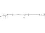 Bosch 0 265 006 414 Sensore Velocità Ruota Oe 96205922 Compatibile Con Leganza