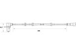 Bosch 0 265 006 442 Sensore Velocità Ruota Oe Compatibile Con Clio