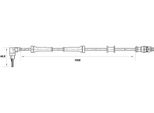 Bosch 0 265 007 064 Sensore Velocità Ruota Oe Compatibile Con Alf. 145, Alf. 146