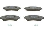 Bosch 0 986 424 011 Set Di Pastiglie Freno, Freno A Disco Oe 410604EA0A Compatibile Con Qashqai, Kadjar