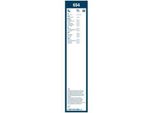 Bosch 3 397 010 299 Spazzola Tergicristallo Oe Compatibile Con Sedici, Jazz, Elantra, Santa Fe, I30, Ceed, Proceed, Micra, Auris, Corolla