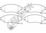 Breck 22087 00 703 00 Set Pastiglie Freno, Freno A Disco Oe 6000620046 Compatibile Con Talento, NV300, Vivaro, Trafic