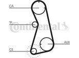 Continental Ctam CT869K1 Kit Cinghia Dentata Oe Compatibile Con A6 4A, Toledo, Corrado, Passat 35I