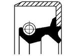 Corteco 01019151B Anello Di Tenuta, Cambio Manuale Oe 23111204223 Compatibile Con Serie 3 E36, Serie 3 E46, Serie 3 E30, Serie 5 E34, Serie 5 E39, Serie 7 E32, Serie 7 E38, X5, Serie Z3 E36, Serie Z4 E85, Discovery