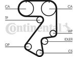Continental Ctam CT859 Cinghia Dentata Oe 1356879105 Compatibile Con Celica