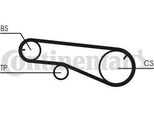 Continental Ctam CT991K1 Kit Cinghia Dentata Oe Compatibile Con Space Wagon, Sonata, H100