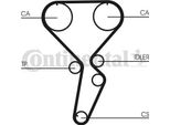 Continental Ctam CT1116 Cinghia Dentata Oe MD377240 Compatibile Con Pajero