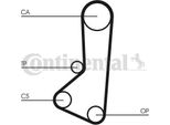Continental Ctam CT510 Cinghia Dentata Oe MD013805 Compatibile Con Lancer